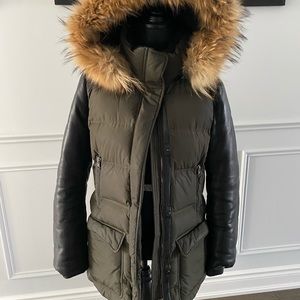 Mackage Parka like new size large
